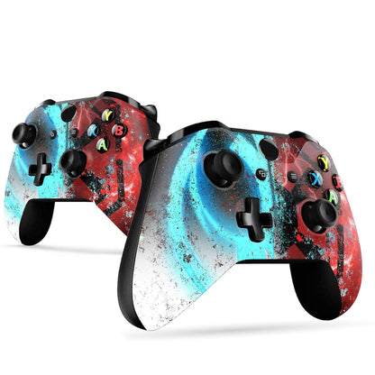 Jeddi Sith Custom X-Box Controller Wireless Compatible with X-Box One/Series X/S Proudly Customized in USA with Permanent HYDRO-DIP Printing (NOT JUST a SKIN)